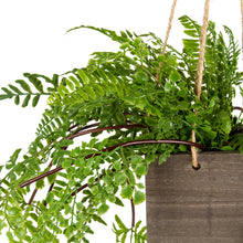 Load image into Gallery viewer, Hanging Potted Artificial Fern