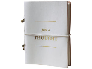 "Mini" Just a Thought Leather Notepad